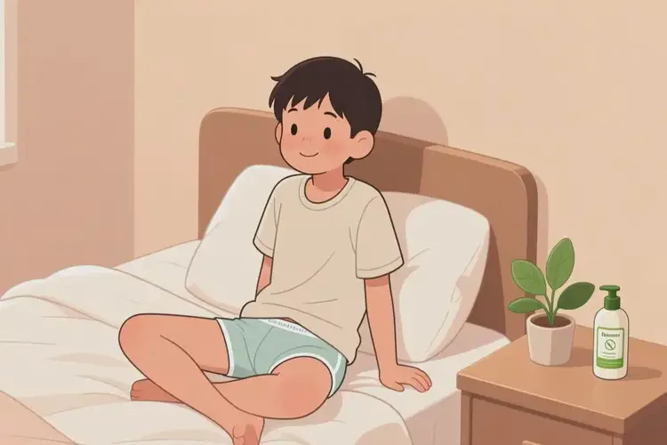 中學生屁股起濕疹可以徹底自愈嗎(圖4)