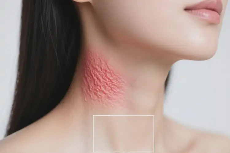 女性脖子上起濕疹可以徹底自愈嗎(圖3)