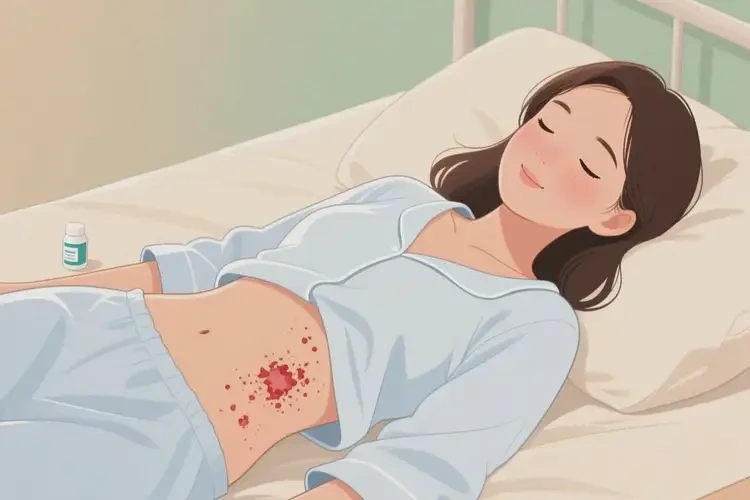 女性肚子偶爾起濕疹能靠自己自愈嗎(圖4)