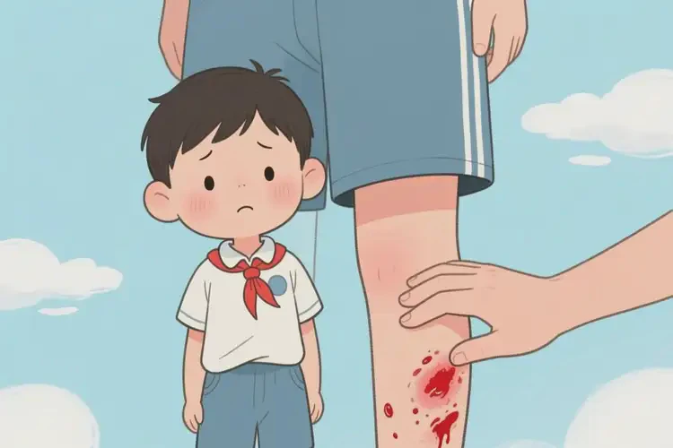 小學生小腿上容易起濕疹不管它會自己痊愈嗎(圖4)