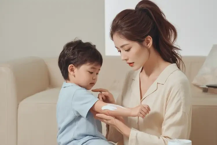 幼兒手臂有濕疹可以徹底自愈嗎(圖3)