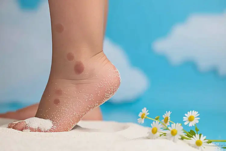 小学生脚上长湿疹能靠自己自愈吗(图1)