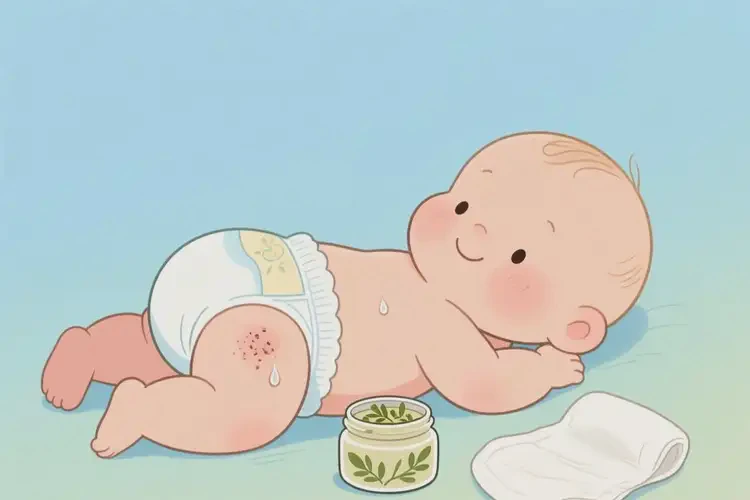 新生儿屁股偶尔长湿疹可以彻底自愈吗(图3)