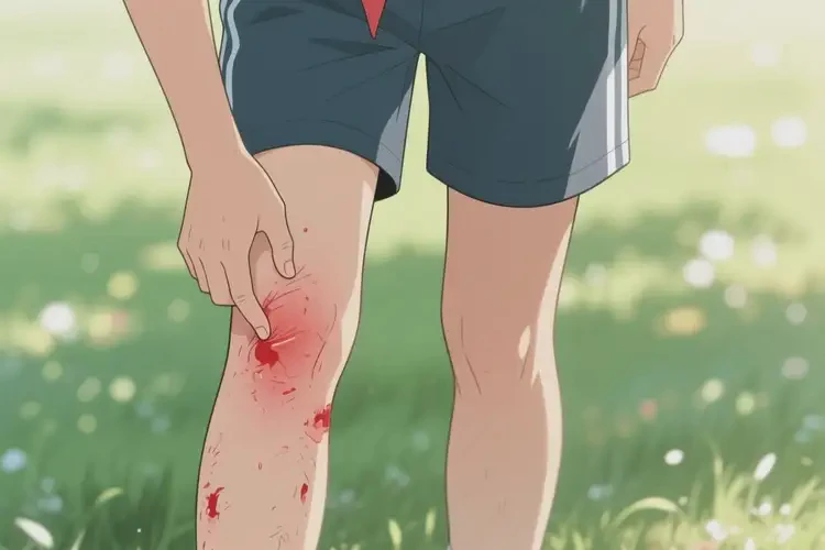 中學(xué)生大腿上偶爾長濕疹不管它會自己好嗎(圖4)