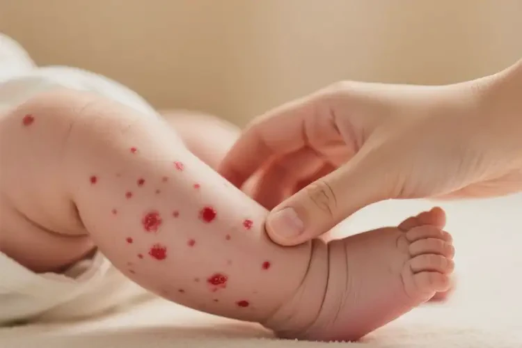 新生兒大腿有濕疹不管它會自己好嗎(圖2)