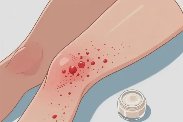 女性大腿容易起濕疹可以徹底自愈嗎(圖2)