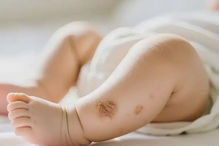 寶寶小腿上起濕疹能徹底自愈嗎(圖2)