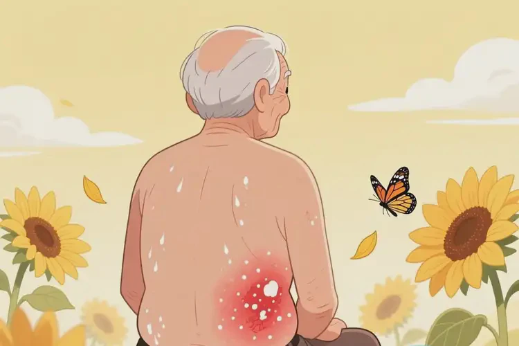 老年人屁股有濕疹能靠自己自愈嗎(圖1)