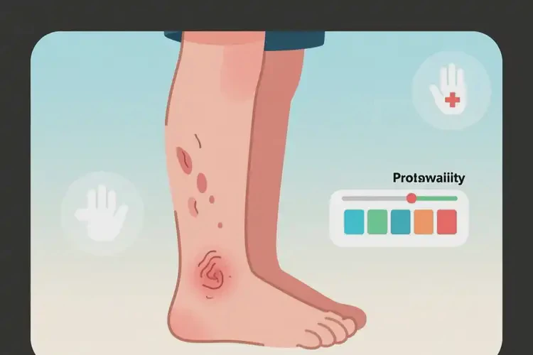 青年人小腿上容易起濕疹可以徹底自愈嗎(圖1)