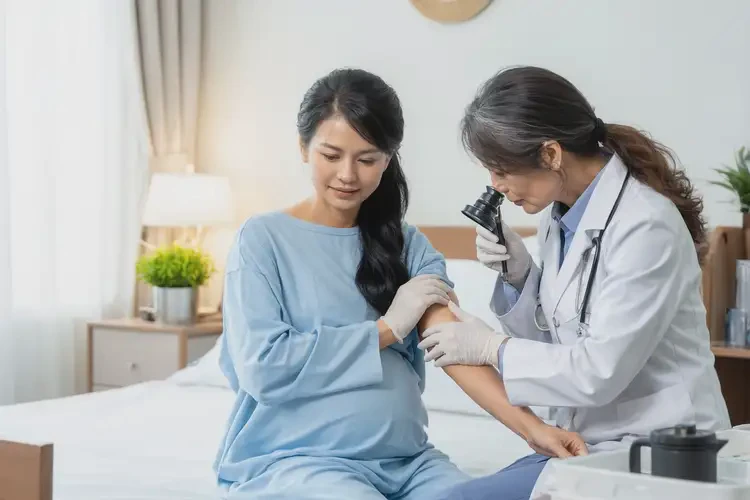 產(chǎn)婦屁股有濕疹能夠徹底治愈嗎(圖1)