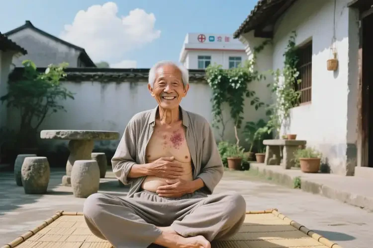 老年人肚子長(zhǎng)濕疹可以徹底自愈嗎(圖1)