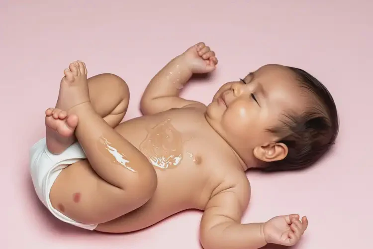 嬰兒大腿上經(jīng)常長濕疹不管它會自己好嗎(圖1)