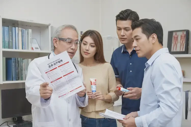 小兒臉上出濕疹不管它會(huì)自己好嗎(圖2)