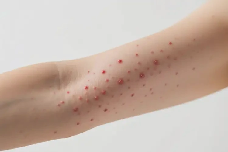 女性手臂出湿疹可不可以彻底自愈(图4)