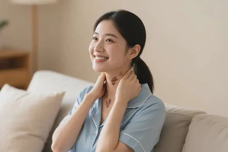 青年人脖子上起湿疹能够彻底治愈吗(图1)