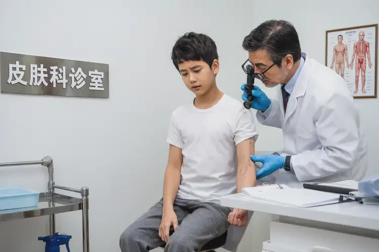 青少年屁股偶爾起濕疹不管它會(huì)自己好嗎(圖1)