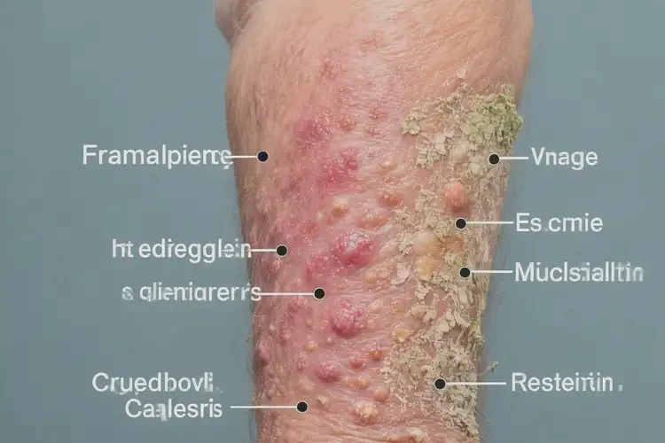 老年人手臂容易長濕疹能夠徹底治愈嗎(圖1)