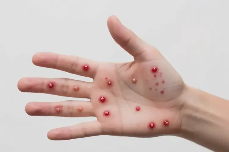 青少年手上長濕疹不管它會(huì)自己好嗎(圖2)