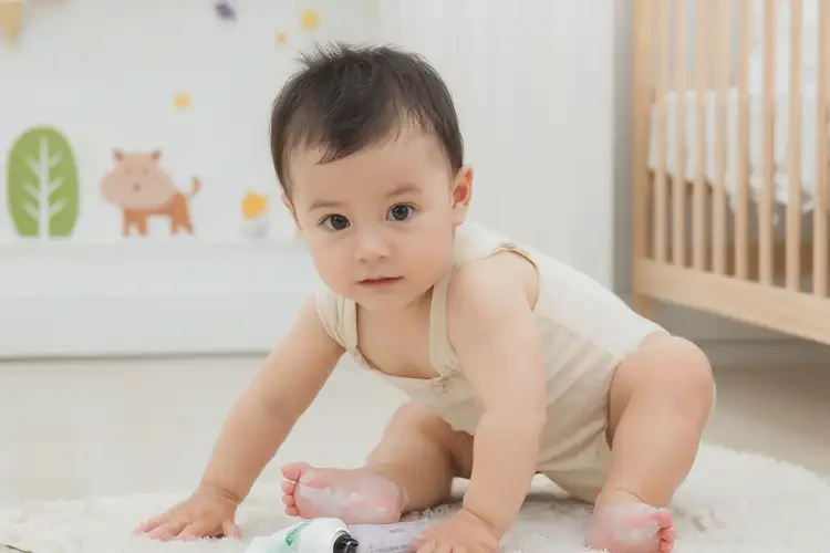 嬰幼兒屁股上偶爾長濕疹能夠徹底治愈嗎(圖3)