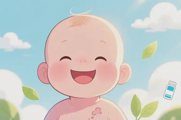 小兒脖子上經(jīng)常長濕疹可不可以徹底自愈(圖3)