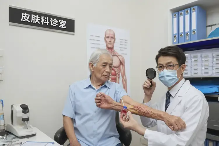 老人手臂經(jīng)常起濕疹不管它會自己痊愈嗎(圖2)