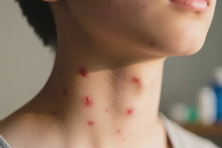 青少年脖子偶爾起濕疹不管它會(huì)自己好嗎(圖2)