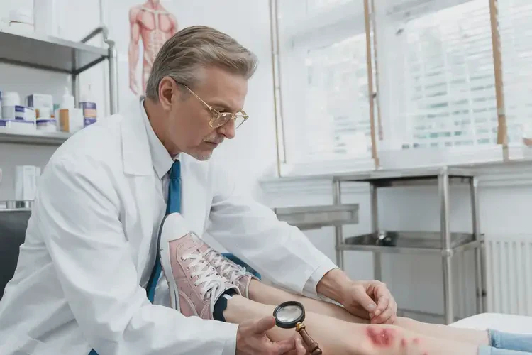 大學生小腿有濕疹能夠徹底治愈嗎(圖3)