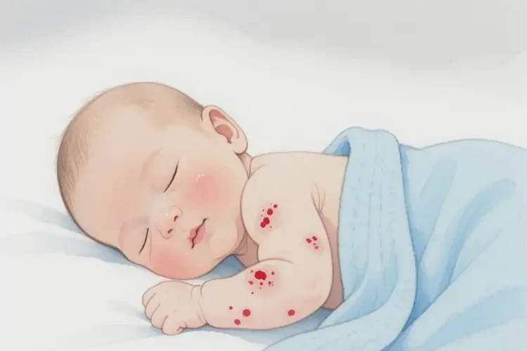 小兒全身出濕疹不管它會(huì)自己痊愈嗎(圖4)