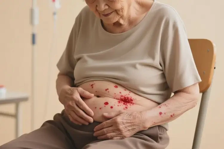 老人肚子上長(zhǎng)濕疹能靠自己自愈嗎(圖4)