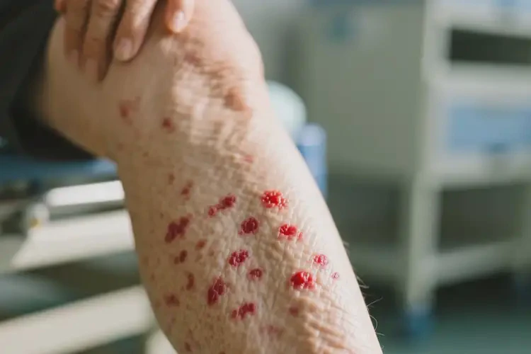 老人大腿上長濕疹能徹底自愈嗎(圖4)