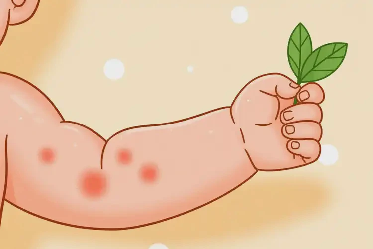 嬰兒手臂經(jīng)常起濕疹不管它會自己痊愈嗎(圖1)