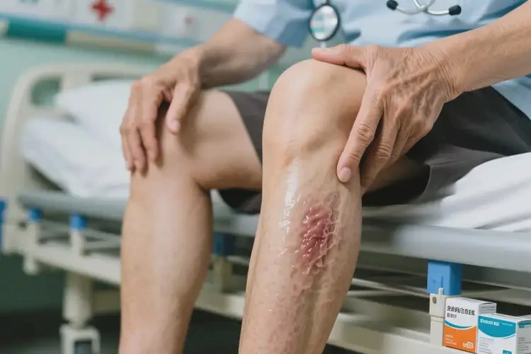 老年人小腿上起濕疹不管它會自己自愈嗎(圖4)