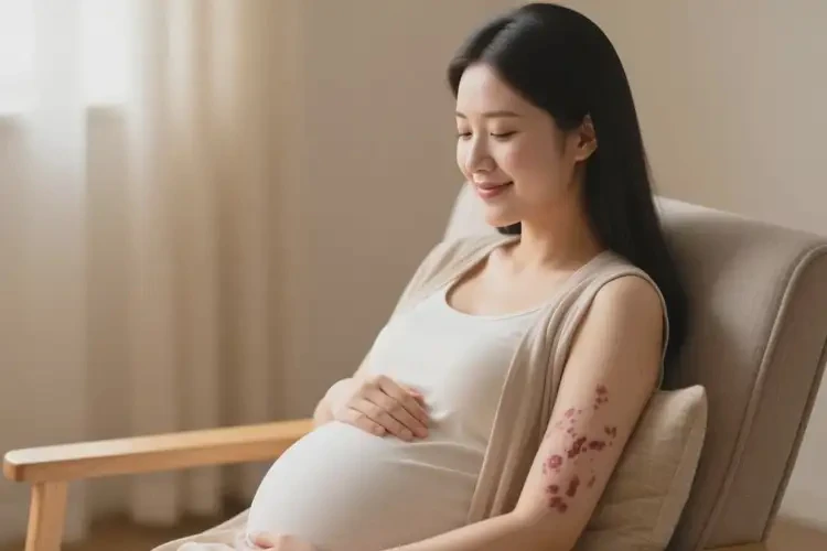 孕婦身上出現(xiàn)濕疹不管它會(huì)自己好嗎(圖2)