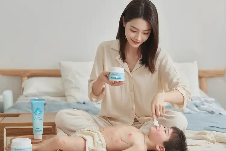 幼儿肚子上出湿疹能彻底自愈吗(图3)