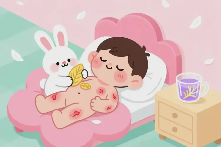 少兒全身出現(xiàn)濕疹不管它會(huì)自己好嗎(圖3)