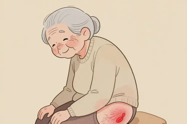 老年人肛周容易长湿疹不管它会自己自愈吗(图4)