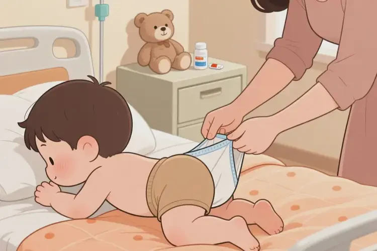 兒童肛周出現(xiàn)濕疹不管它會(huì)自己好嗎(圖2)