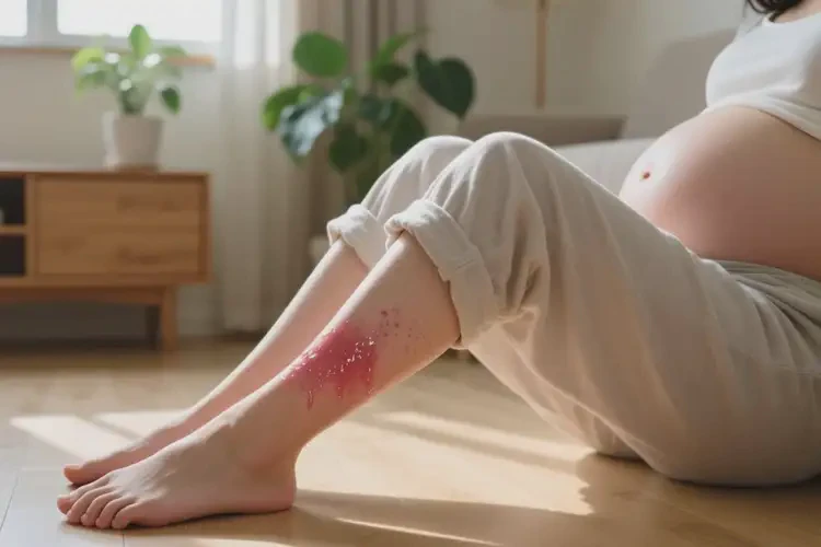 產(chǎn)婦小腿上經(jīng)常長(zhǎng)濕疹可不可以徹底自愈(圖3)