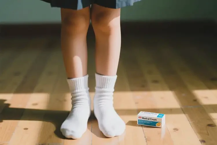 小學(xué)生腳上偶爾起濕疹能夠徹底治愈嗎(圖2)