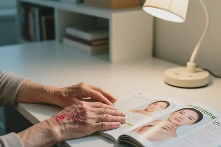 高齡老人四肢出濕疹不管它會(huì)自己自愈嗎(圖1)