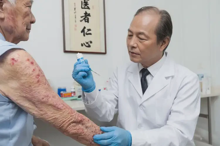 老年人全身出現(xiàn)濕疹不管它會(huì)自己痊愈嗎(圖3)