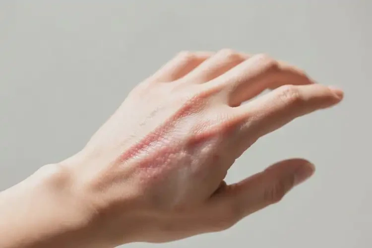 男生手上容易起湿疹能彻底自愈吗(图1)