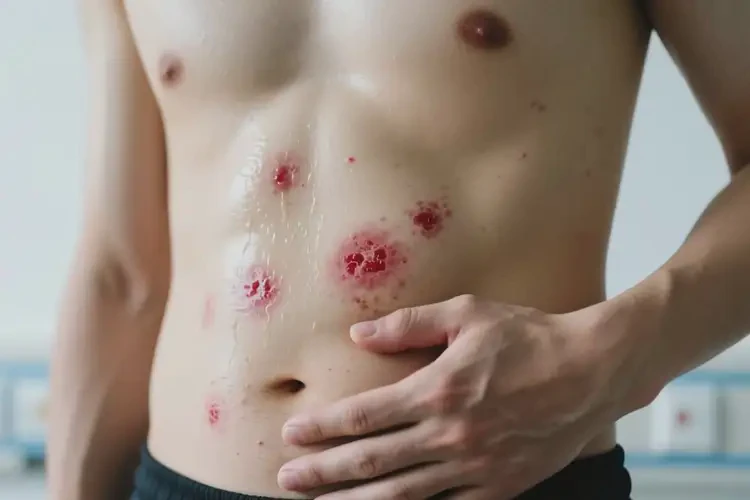 男性肚子有濕疹能靠自己自愈嗎(圖4)