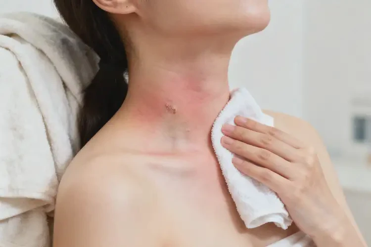 哺乳期媽媽脖子容易起濕疹可不可以徹底自愈(圖4)