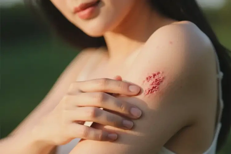 女性手臂有濕疹可以徹底自愈嗎(圖3)