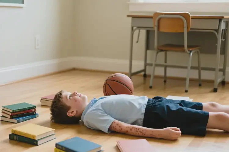 中學生全身有濕疹不管它會自己好嗎(圖2)