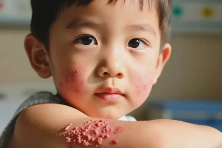 小孩四肢經(jīng)常長(zhǎng)濕疹不管它會(huì)自己痊愈嗎(圖4)