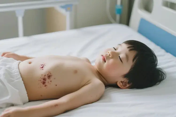 小孩肚子上長(zhǎng)濕疹可不可以徹底自愈(圖1)