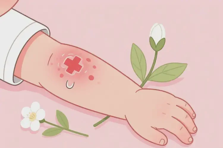 兒童手臂上容易起濕疹不管它會自己痊愈嗎(圖1)