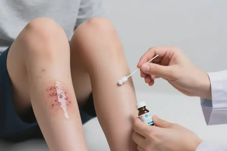 青少年小腿長(zhǎng)濕疹能夠徹底治愈嗎(圖4)